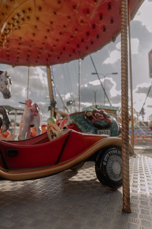 Gratis stockfoto met attractiepark, auto gevormd, carnaval