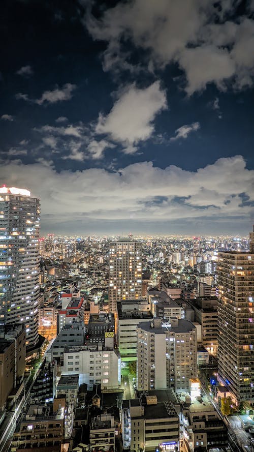 Tokio Stadtansicht am Abend