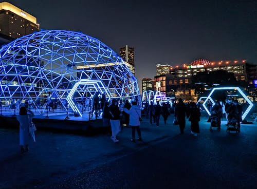 Fotobanka s bezplatnými fotkami na tému Japonsko, osvetlenie, vianočné osvetlenie