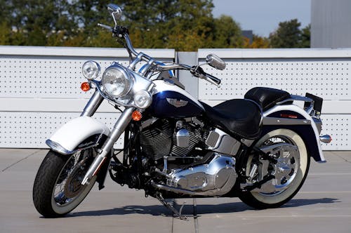 A Harley Davidson Motorcycle