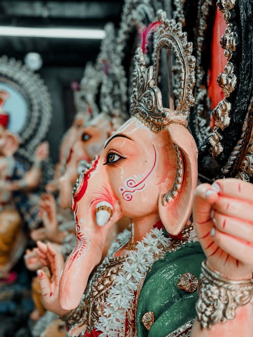 Kostenloses Stock Foto zu elefant, ganesha, gott