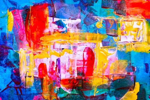Gratuit Peinture Abstraite Multicolore Photos