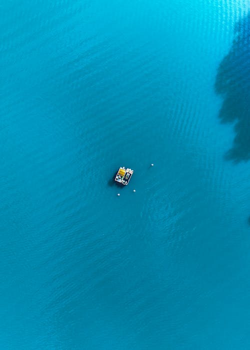 Floating House on the Ocean