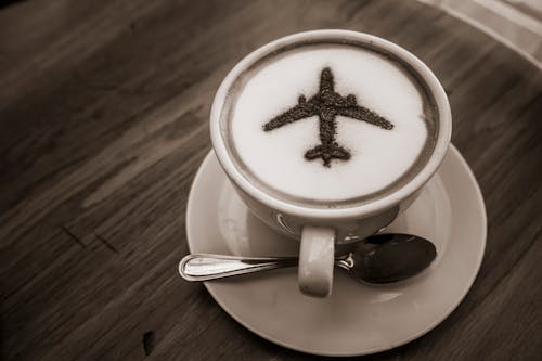 Free stock photo of airport, art, coffee