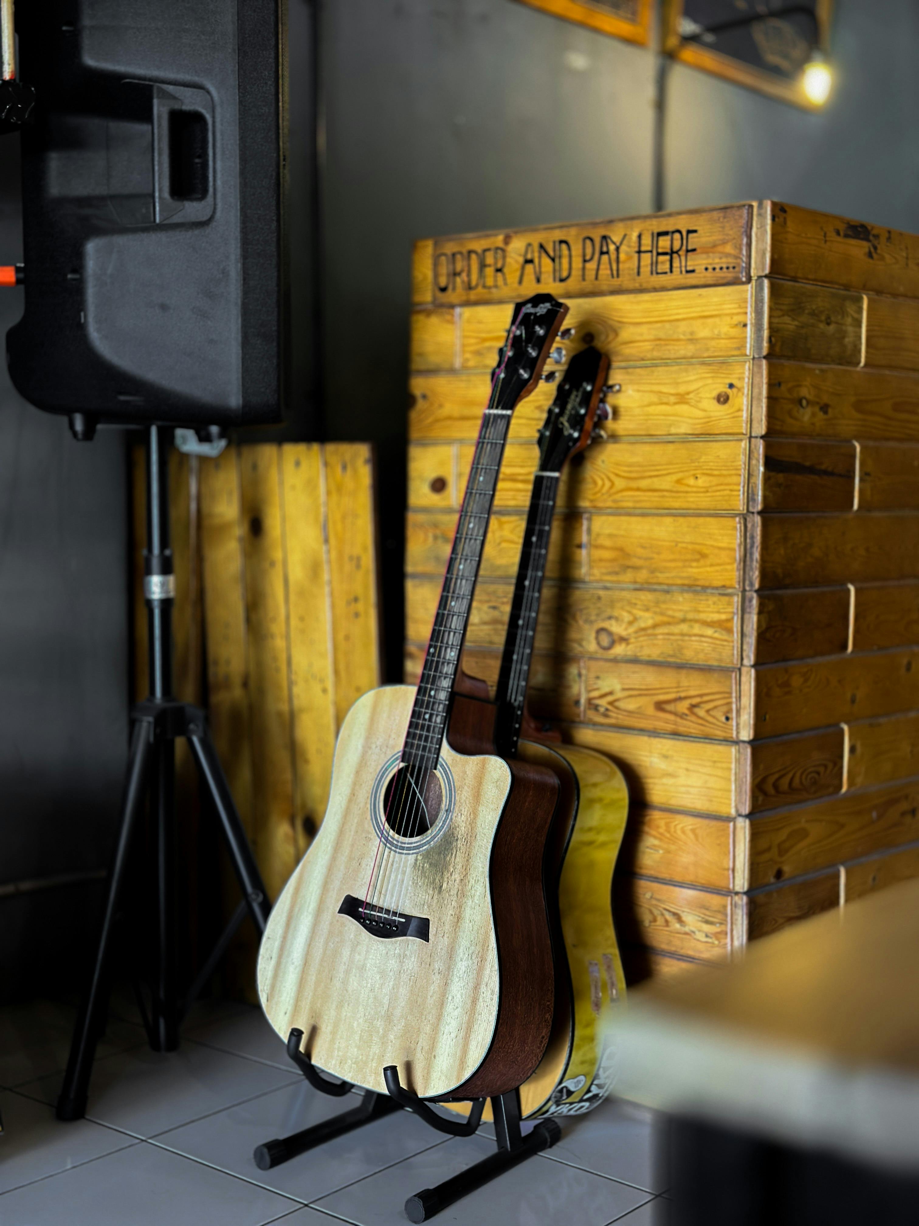 Folksong Band Acoustic Guitar Cajon Percussion Stock Photo 1044194764 |  Shutterstock