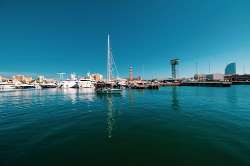 dubai yat limanı, yat Limanı içeren Ücretsiz stok fotoğraf