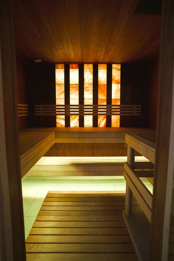 Sauna interior, photo by Dasha on Pexels