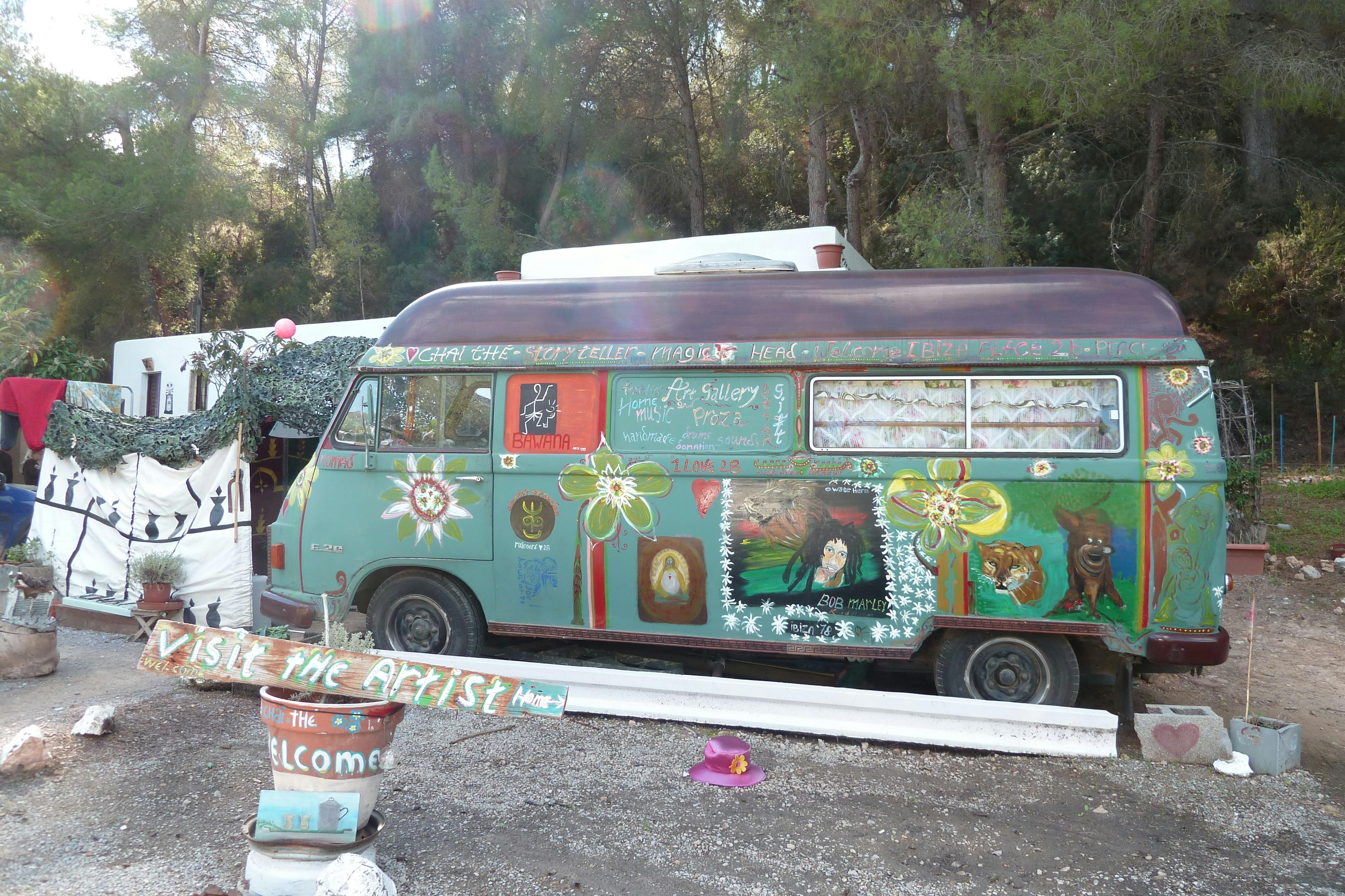 Free stock photo of flower power, hippy van, peace and love