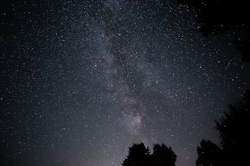 คลังภาพถ่ายฟรี ของ กลางคืน, กลุ่มดาว, กาแล็กซี