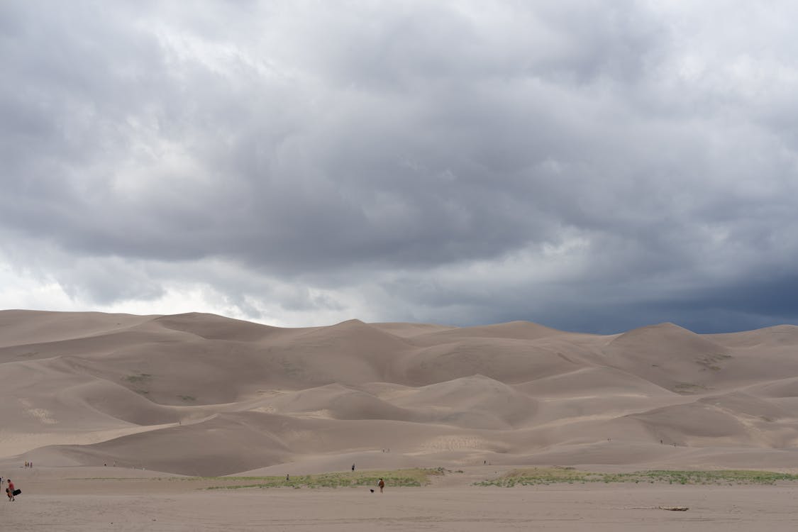 Dunes and Hills on Desert