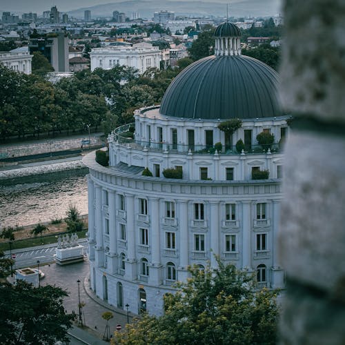 Water Supply Tower in Skopje in North Macedonia