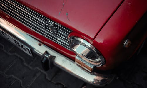 Fotos de stock gratuitas de coche, faro delantero, rojo