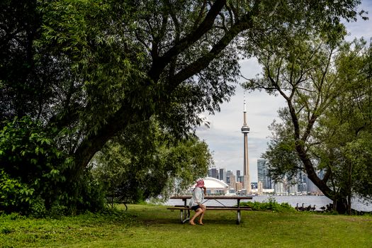 Toronto Islands ferry skyline — Toronto
