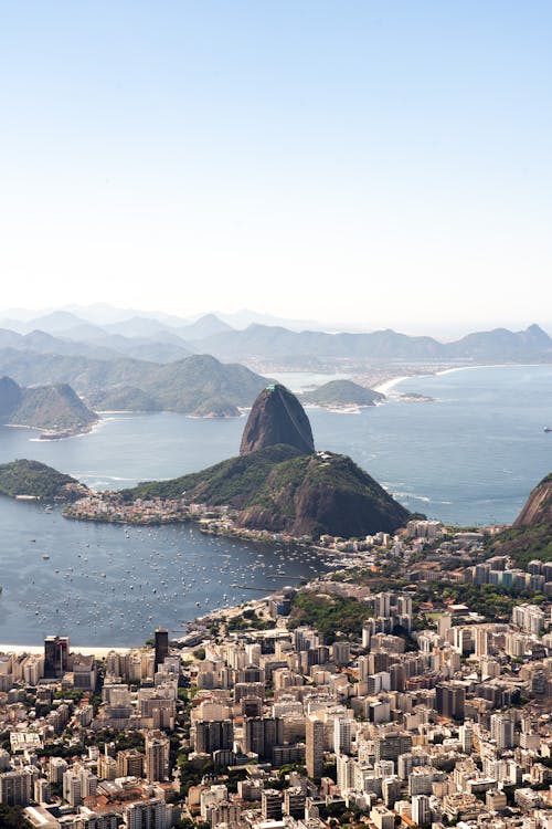 binalar, Brezilya, deniz içeren Ücretsiz stok fotoğraf