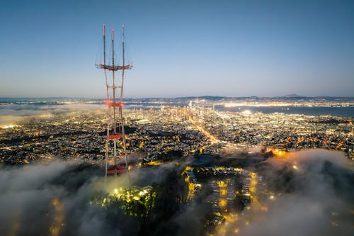 San Francisco Cityscape with Sutro Tower