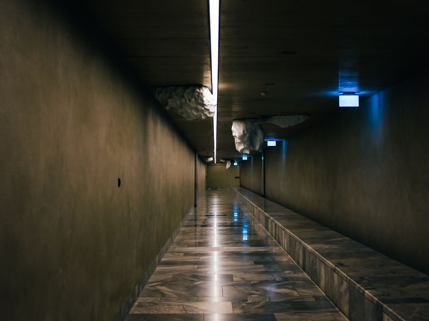 Electronic access and entry readers serving a multi-tenant residential lobby