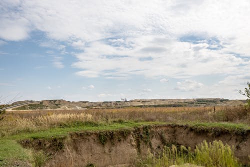 Excavated Soil on the Plain