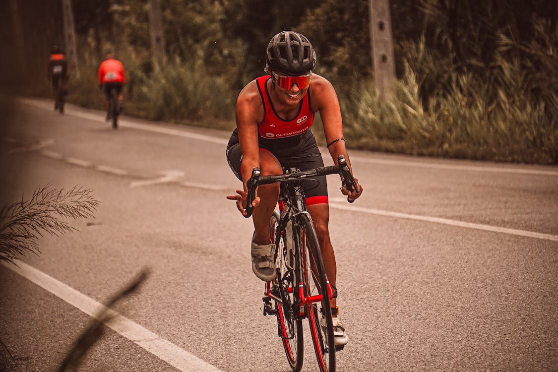 Cyclists on Road