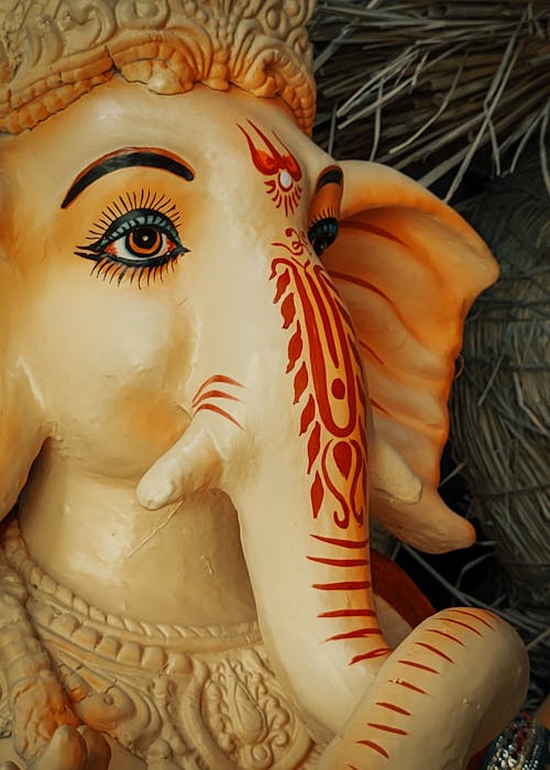 Foto profissional grátis de deus, elefante, estátua