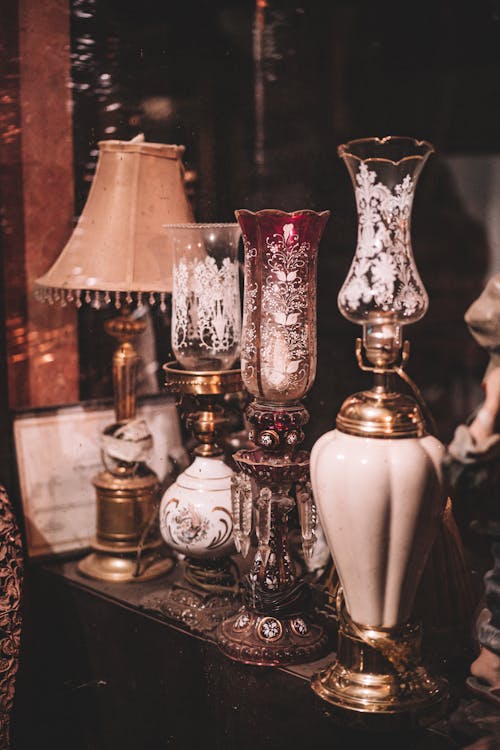 Darmowe zdjęcie z galerii z antyki, dekoracyjny, lampy