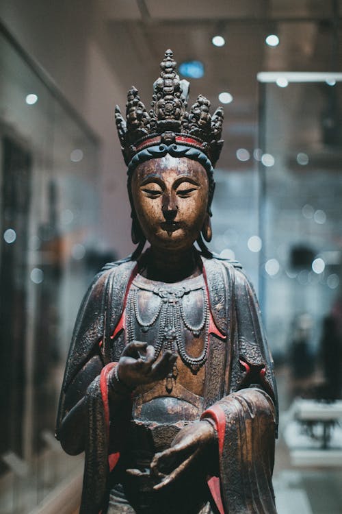 Darmowe zdjęcie z galerii z buddyjski, figurka, kultura