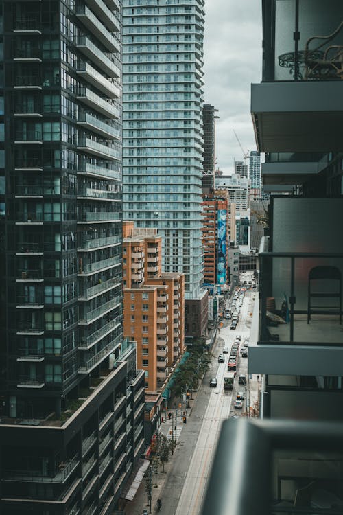 Foto profissional grátis de arquitetura contemporânea, arranha-céu, arranha-céus