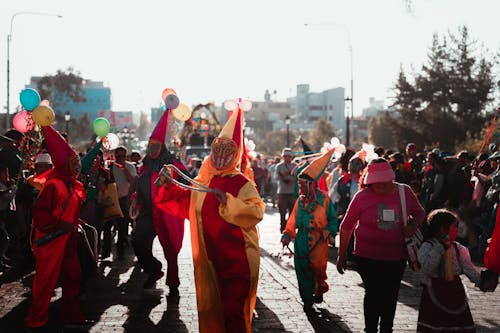 Foto stok gratis festival, jalan-jalan kota, karnaval