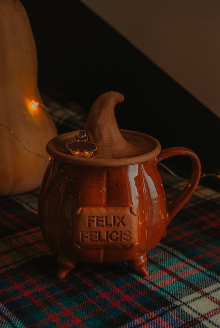 Decorative Cup With Hat