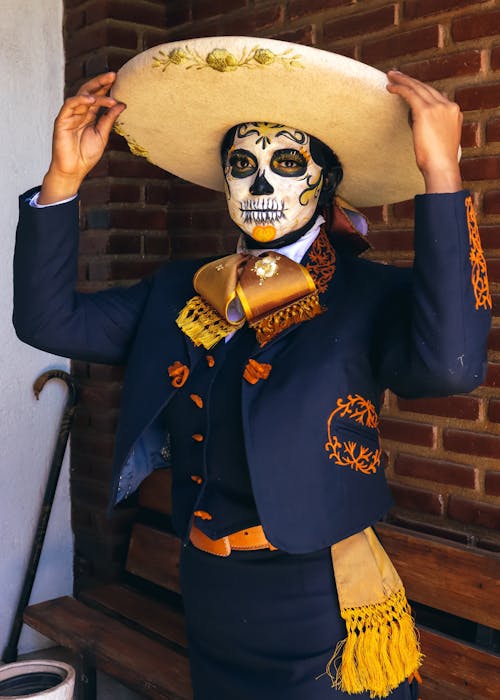 Fotos de stock gratuitas de cultura mexicana, dia de los muertos, disfraz