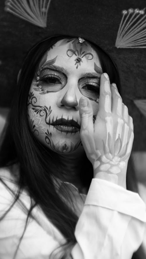 Portrait of Catrina in Black and White