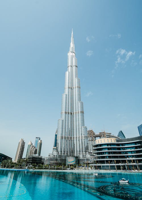 Foto stok gratis air, Burj Khalifa, dubai