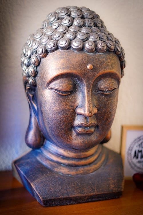 Close up of a Buddha Head