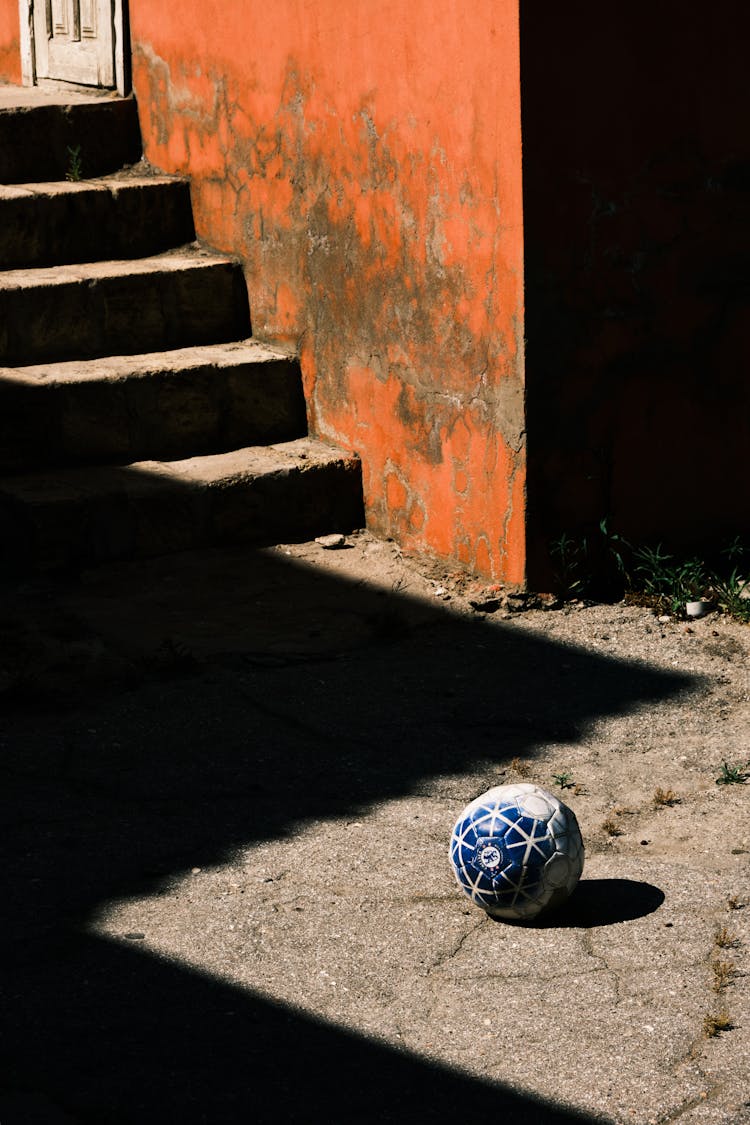 Soccer Ball In City