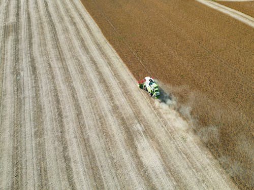Ingyenes stockfotó drónfelvétel, farm, földművelés témában