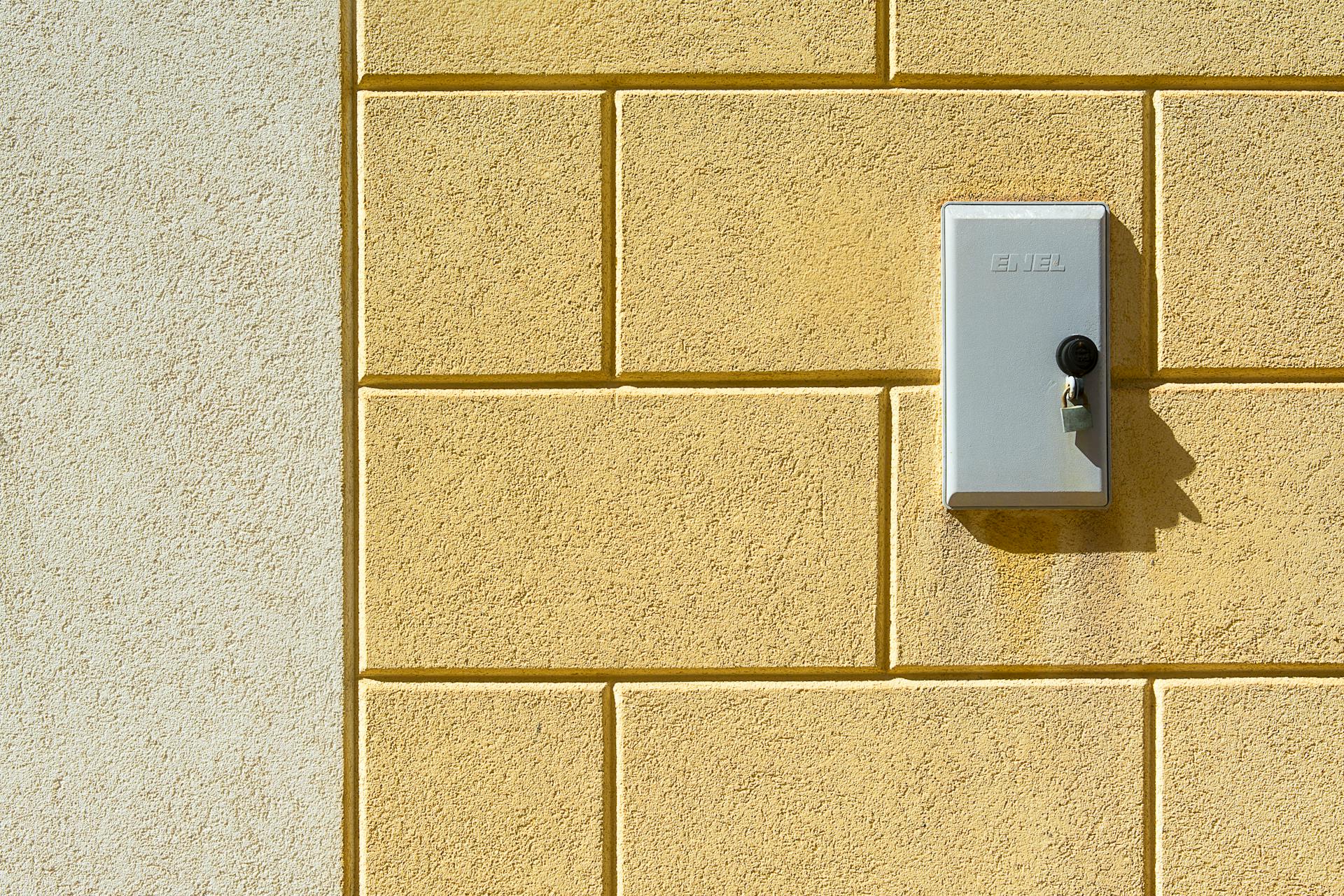 Locked Box on a Wall