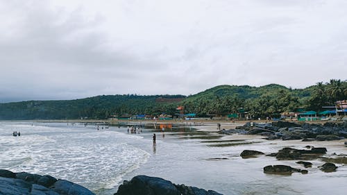 海灘, 海灘背景 的 免費圖庫相片