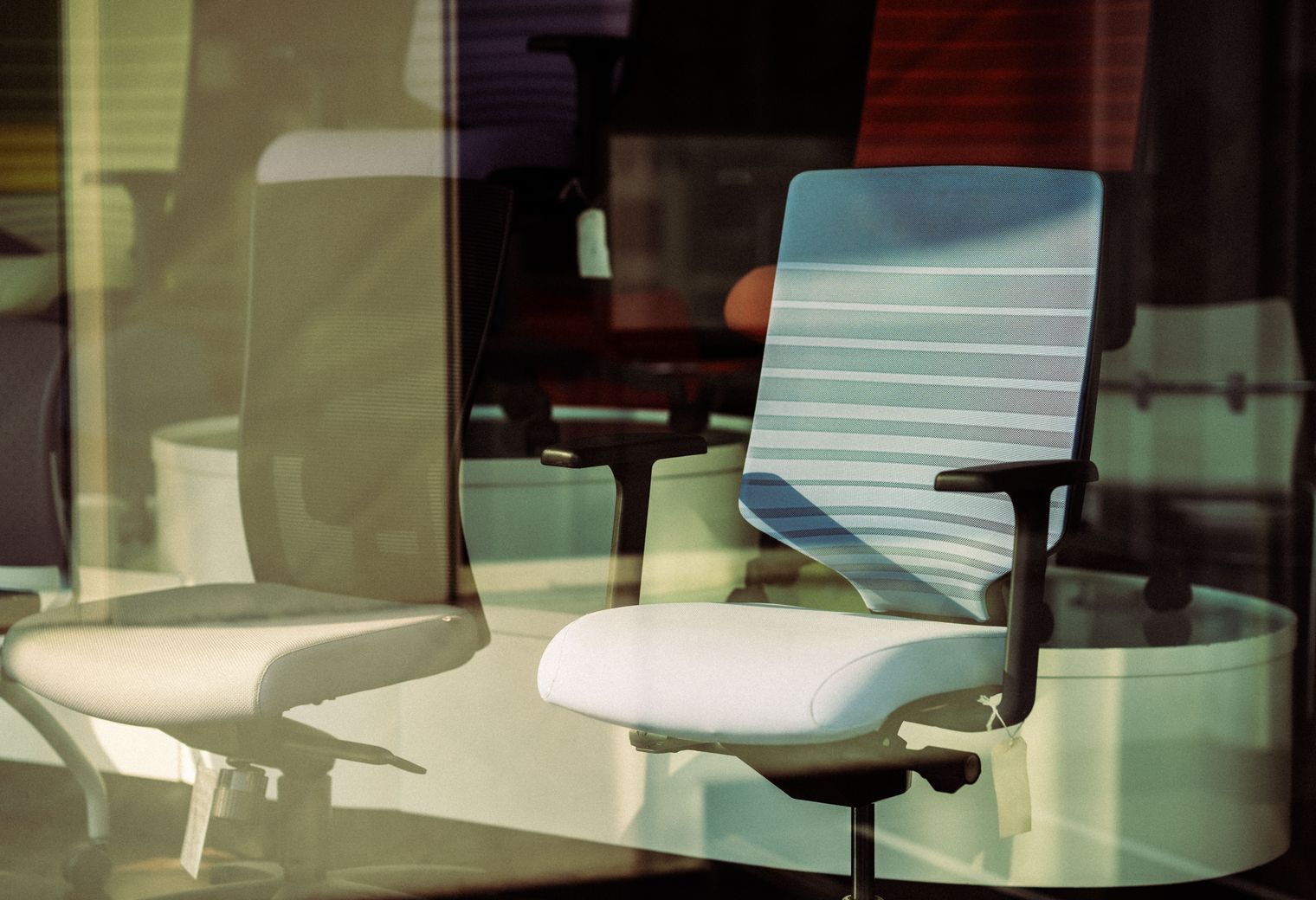 Neasden — office relocation team moving desks and equipment