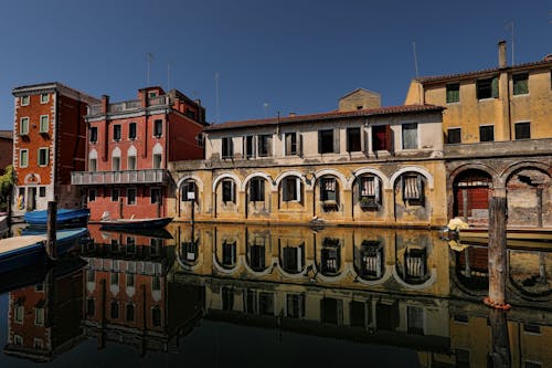 Gratis arkivbilde med bakgrunn, båter, chioggia