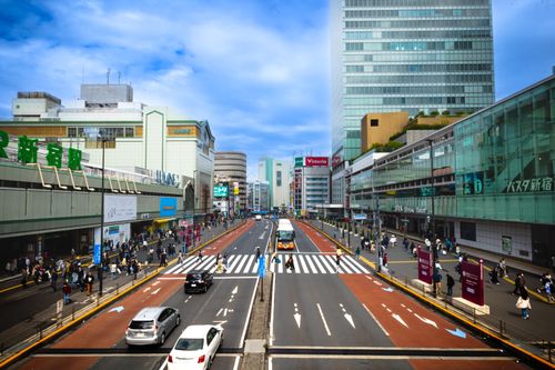 Free Shinjuku station Stock Photo