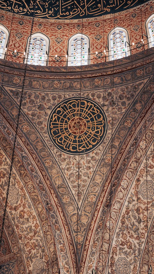 Foto profissional grátis de arquitetura otomana, espiritualidade, interior
