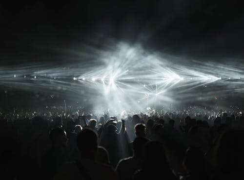 Kostnadsfri bild av folkmassa, konsert, lampor