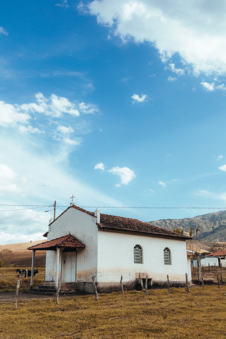 Church Building In Village