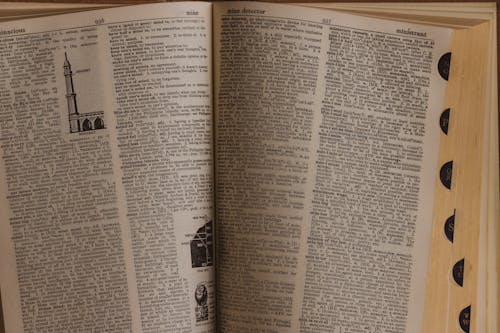 印刷的書, 含義, 字典 的 免費圖庫相片