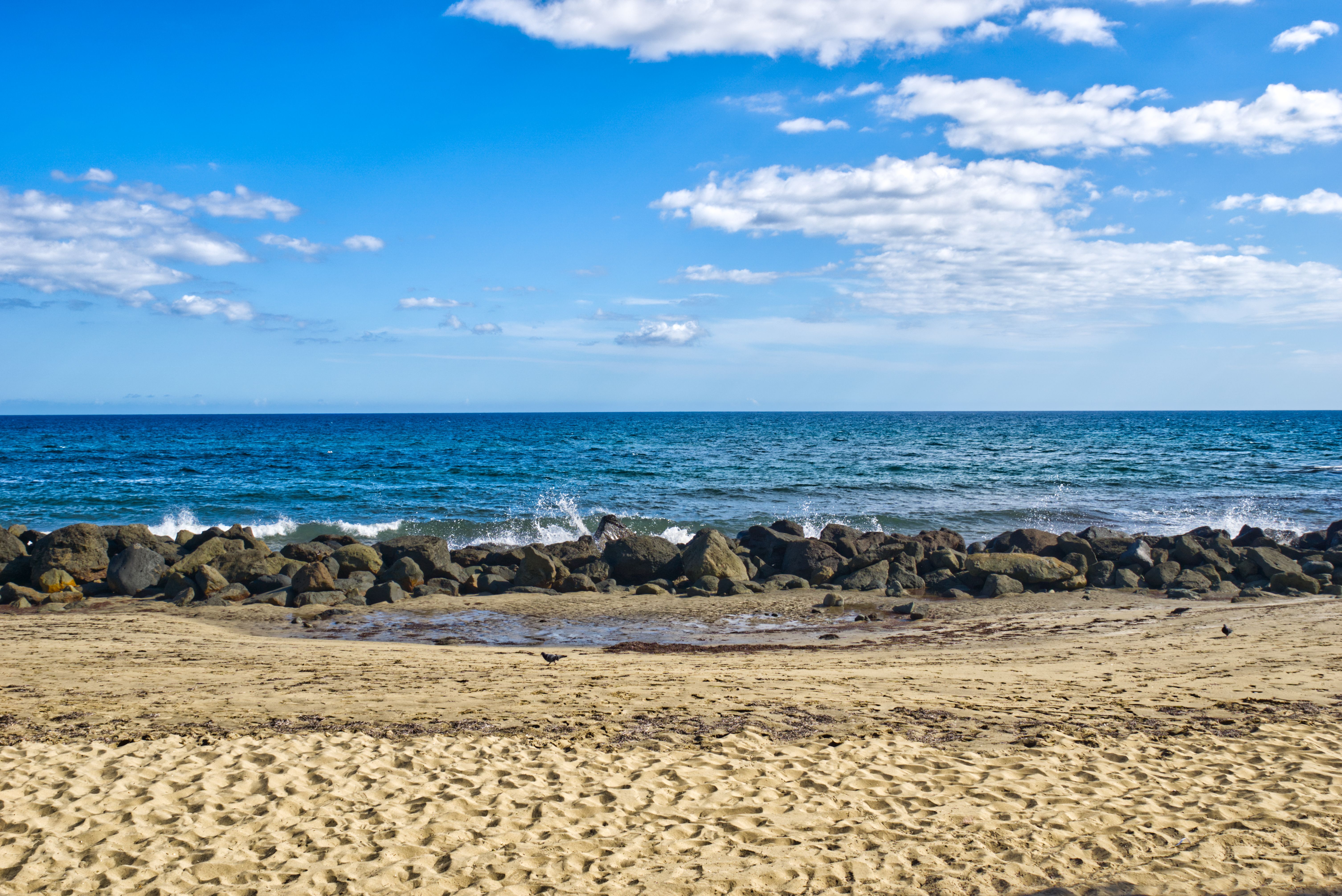 Rocks on a Scenic Beach with a View of Sea · Free Stock Photo