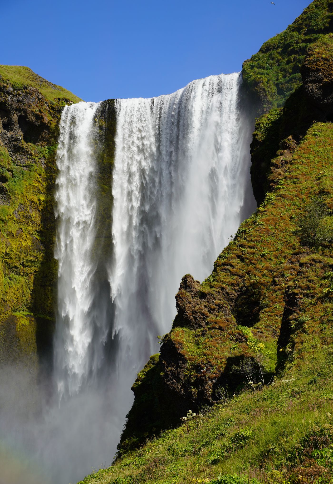 Cascade de Skógafoss en Islande