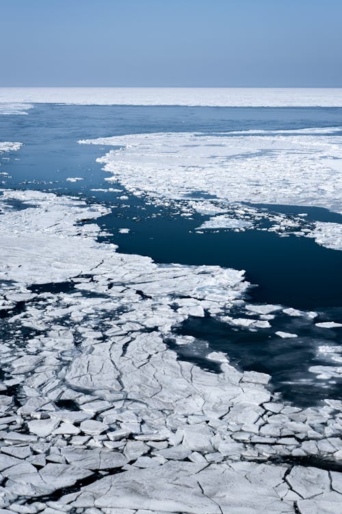 Ice Covered Surface of the Sea 