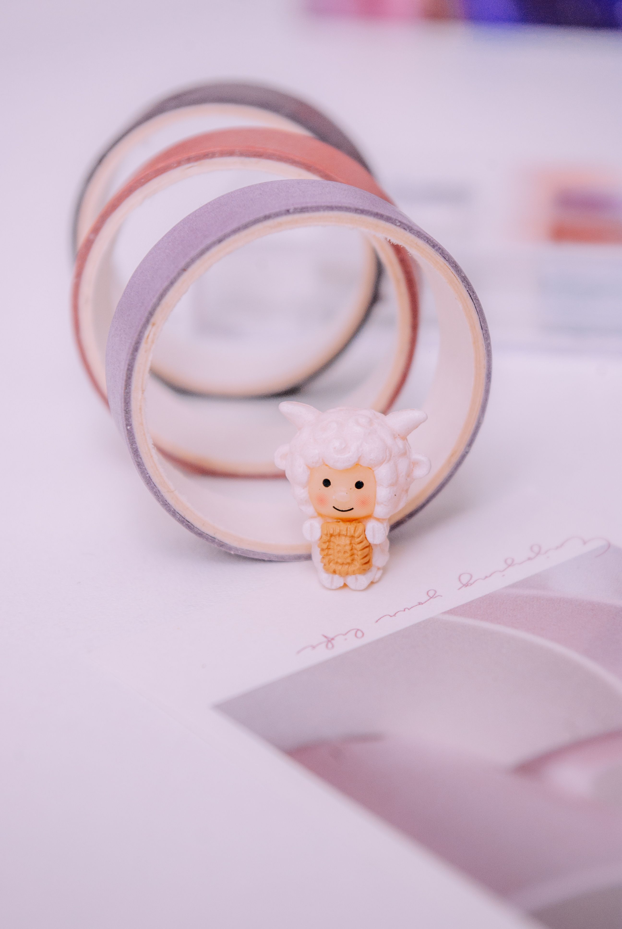 Tapes and Handmade Sheep Figurine · Free Stock Photo