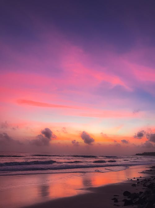 คลังภาพถ่ายฟรี ของ การฝัน, คลื่นชายหาด, ความเงียบ