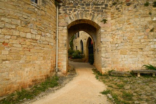 Footpath and Entrance to Castle