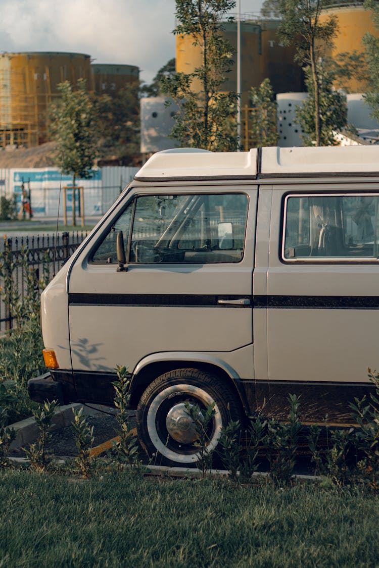 Vintage Van Parked